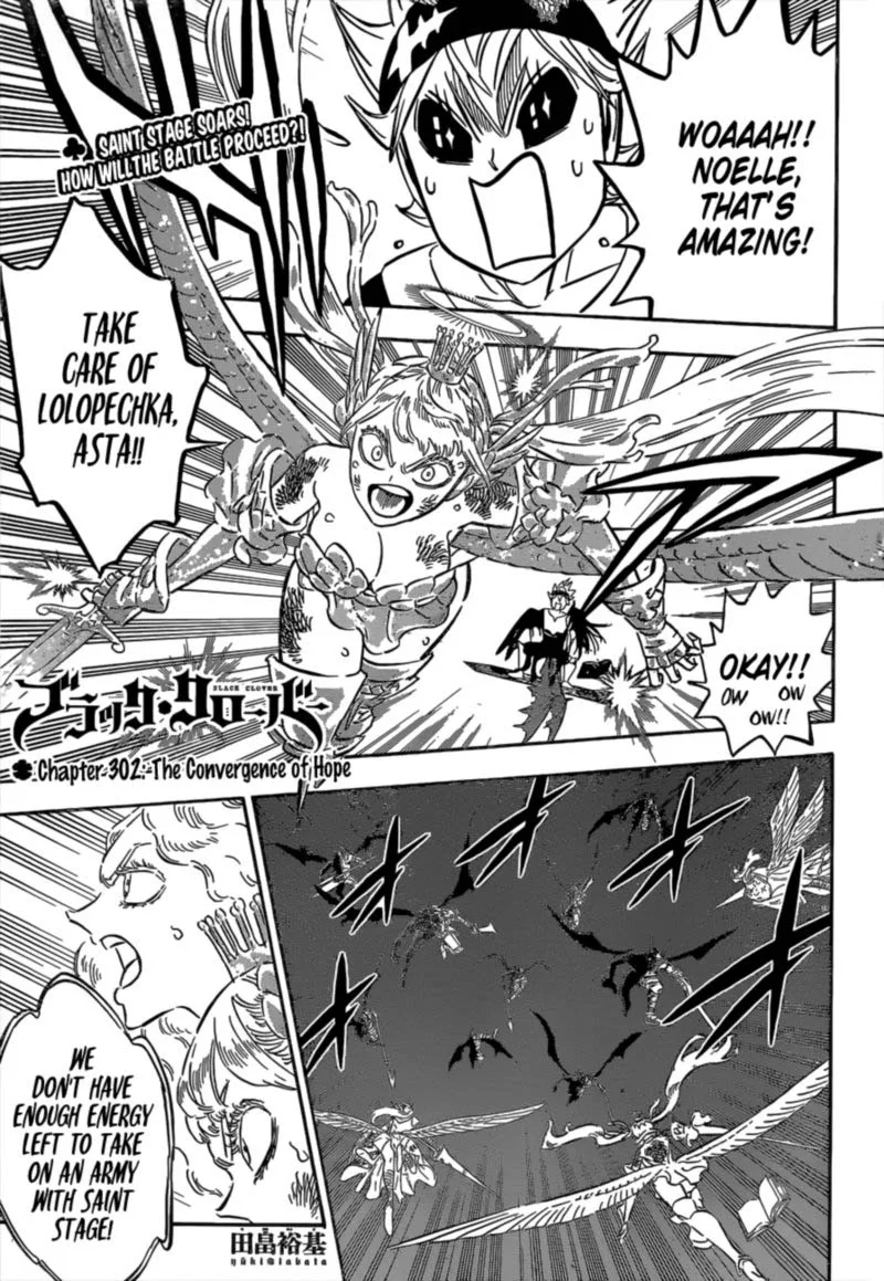 Black Clover Chapter 302 page 1