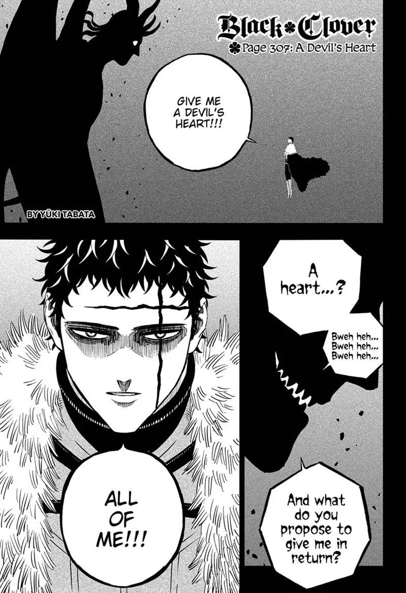 Black Clover Chapter 307 page 1
