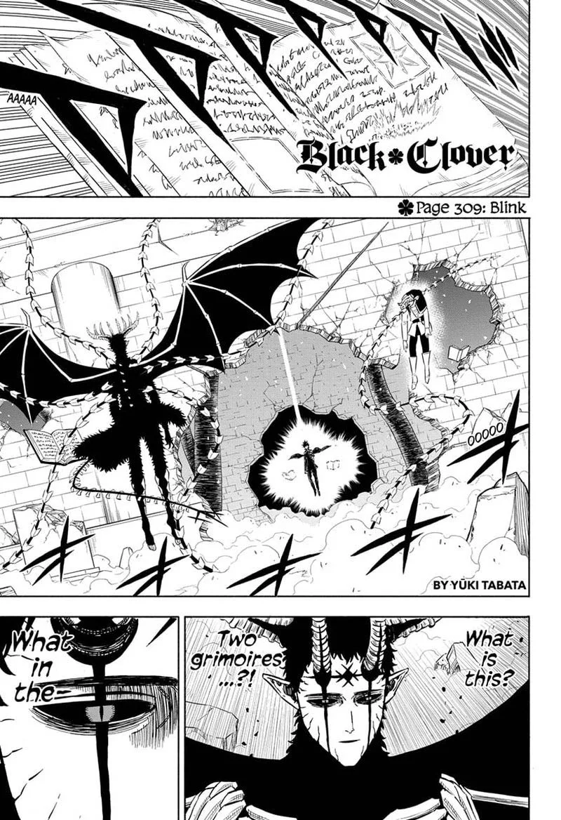 Black Clover Chapter 309 page 1