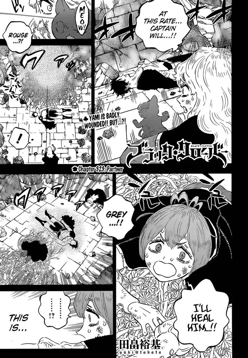 Black Clover Chapter 323 page 1
