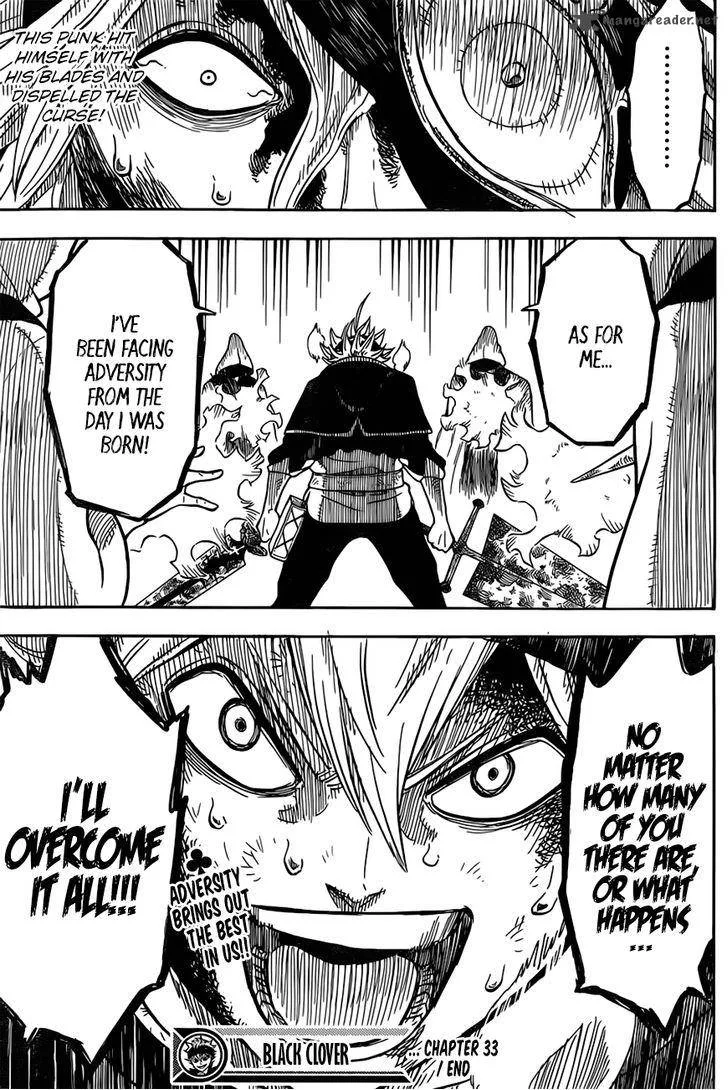 Black Clover Chapter 33 page 18