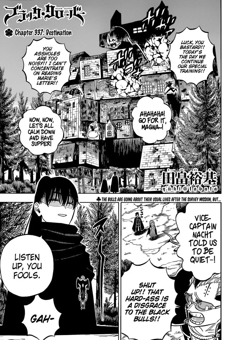 Black Clover Chapter 337 page 1