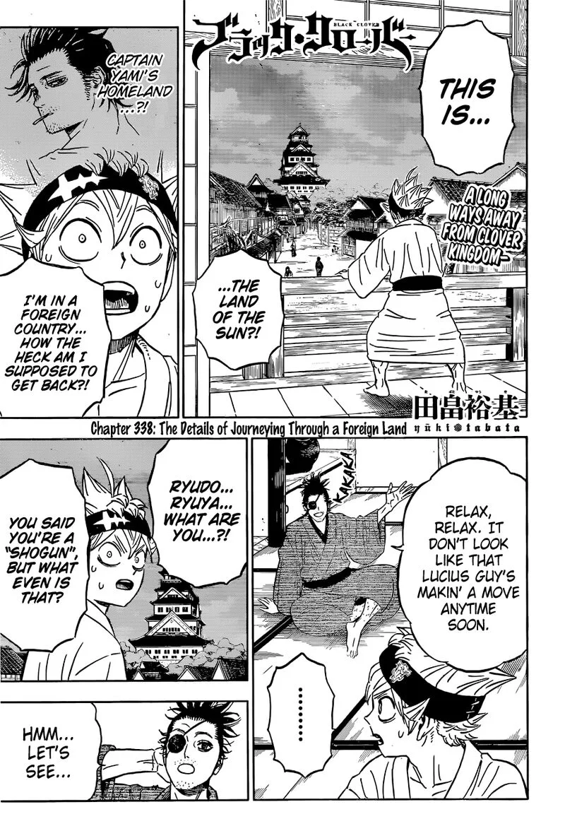 Black Clover Chapter 338 page 1