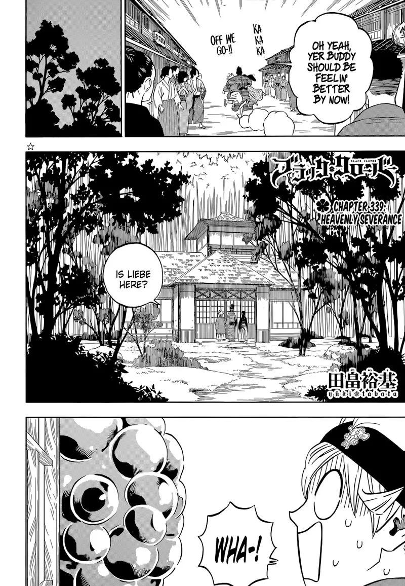 Black Clover Chapter 339 page 2