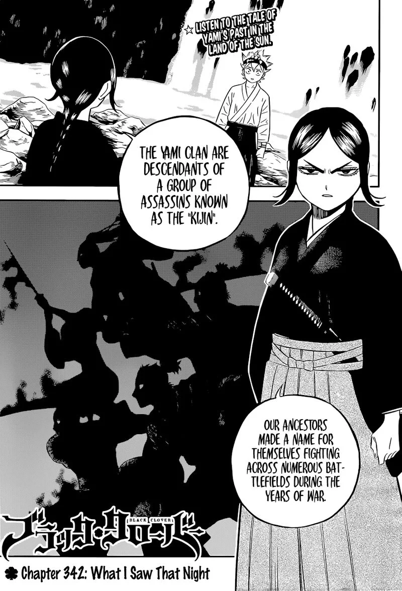 Black Clover Chapter 342 page 1