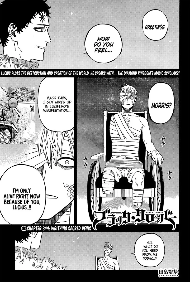 Black Clover Chapter 344 page 1