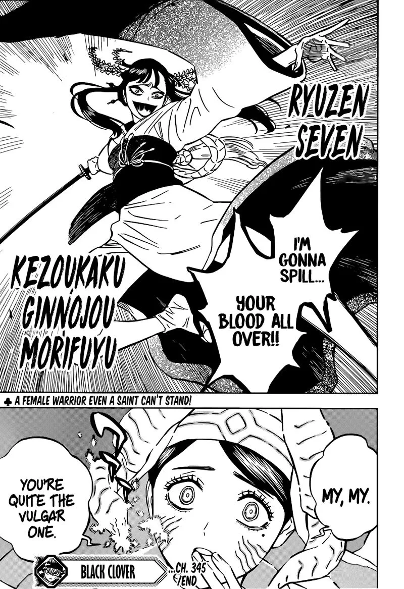 Black Clover Chapter 345 page 16