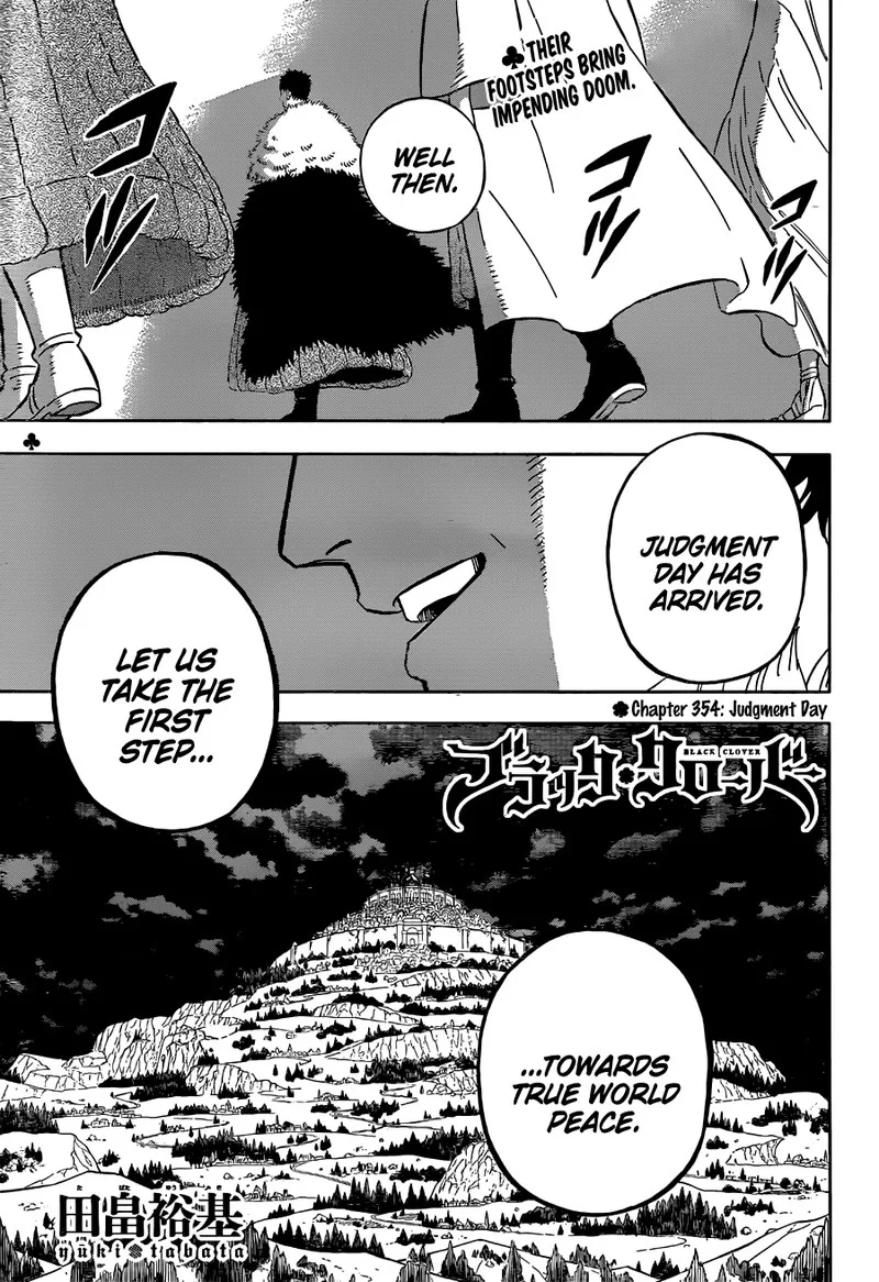Black Clover Chapter 354 page 1