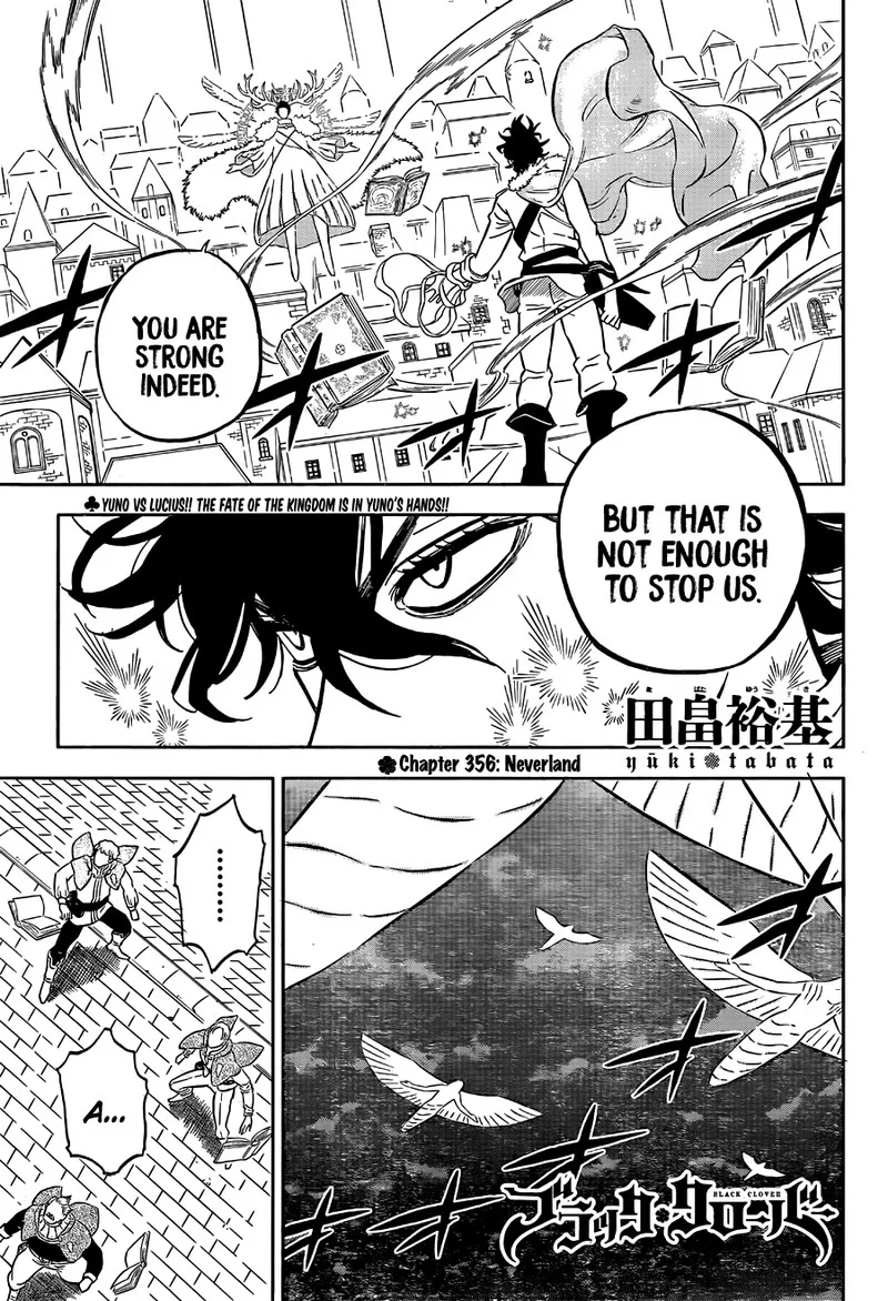 Black Clover Chapter 356 page 1