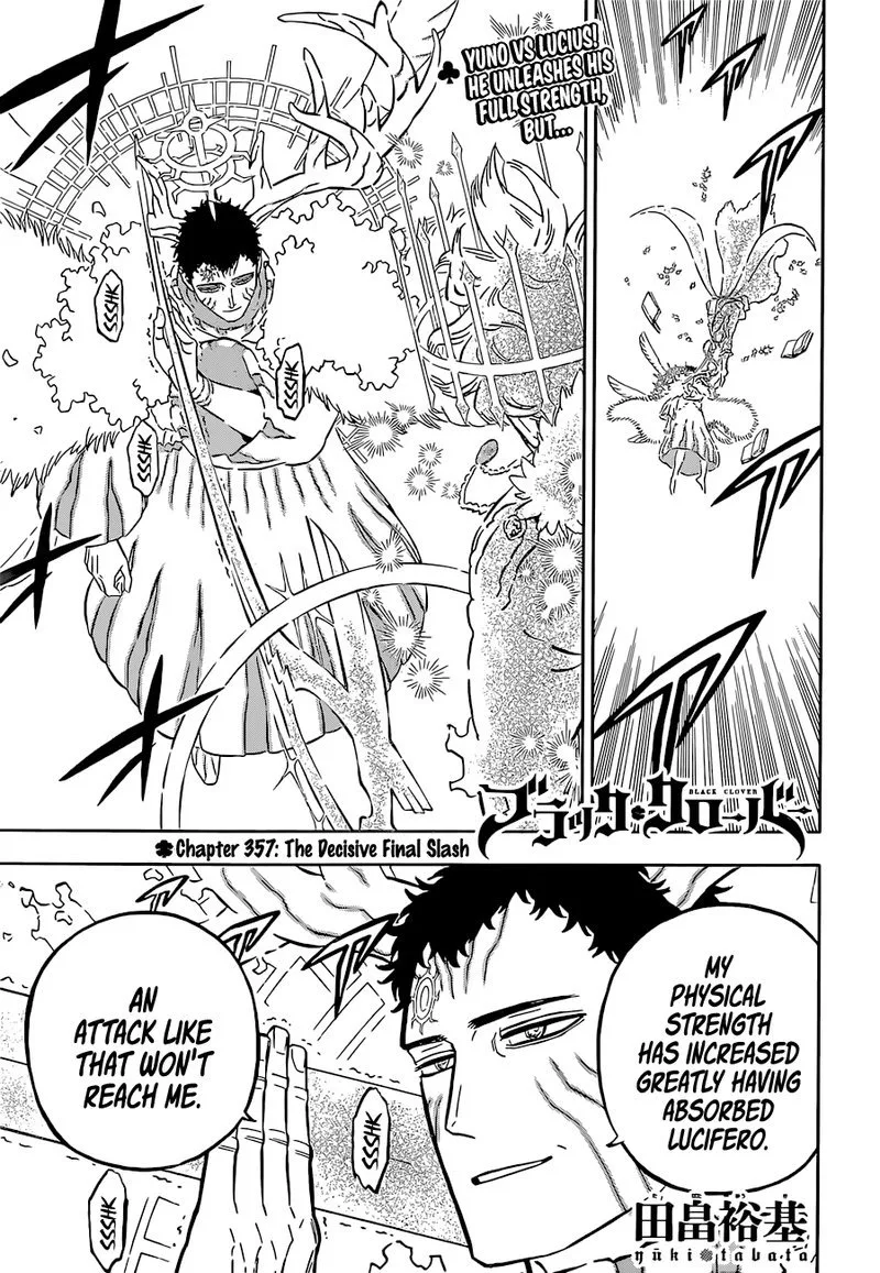Black Clover Chapter 357 page 1