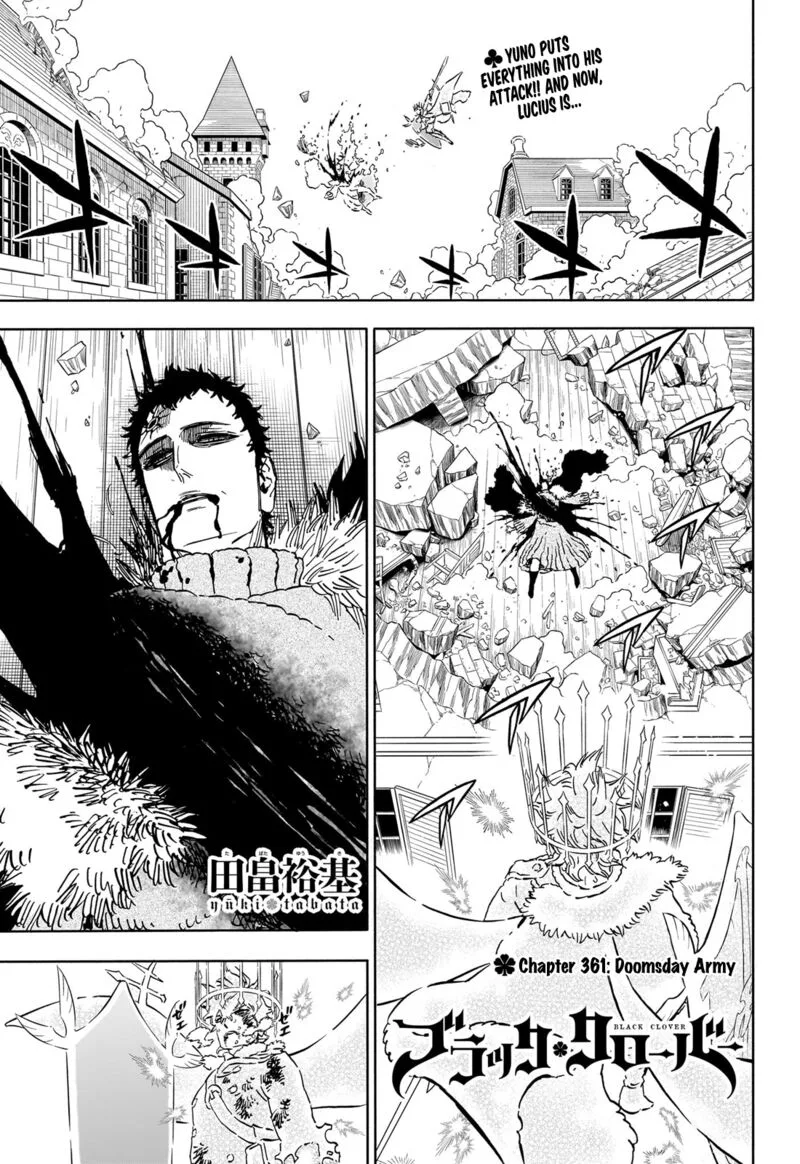 Black Clover Chapter 361 page 1