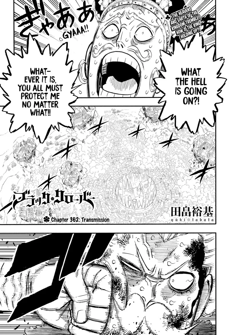 Black Clover Chapter 362 page 1