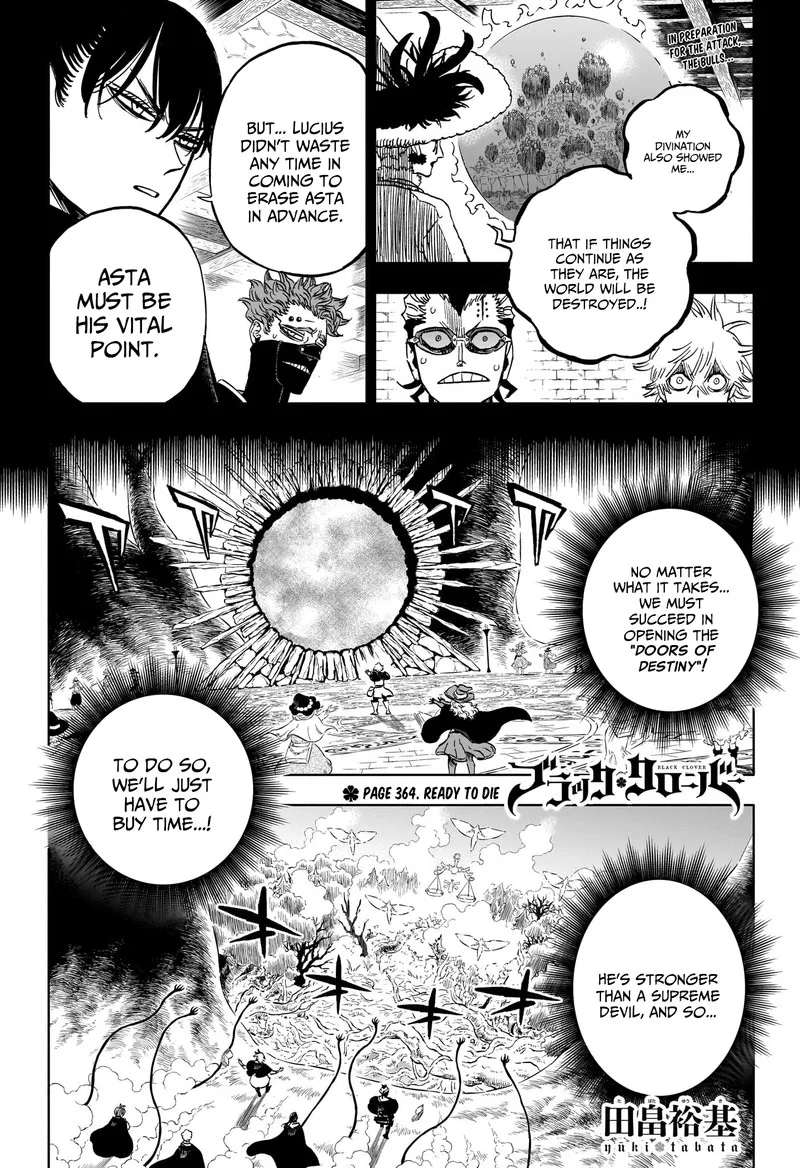 Black Clover Chapter 364 page 1