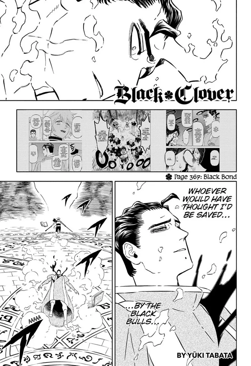 Black Clover Chapter 367 page 1