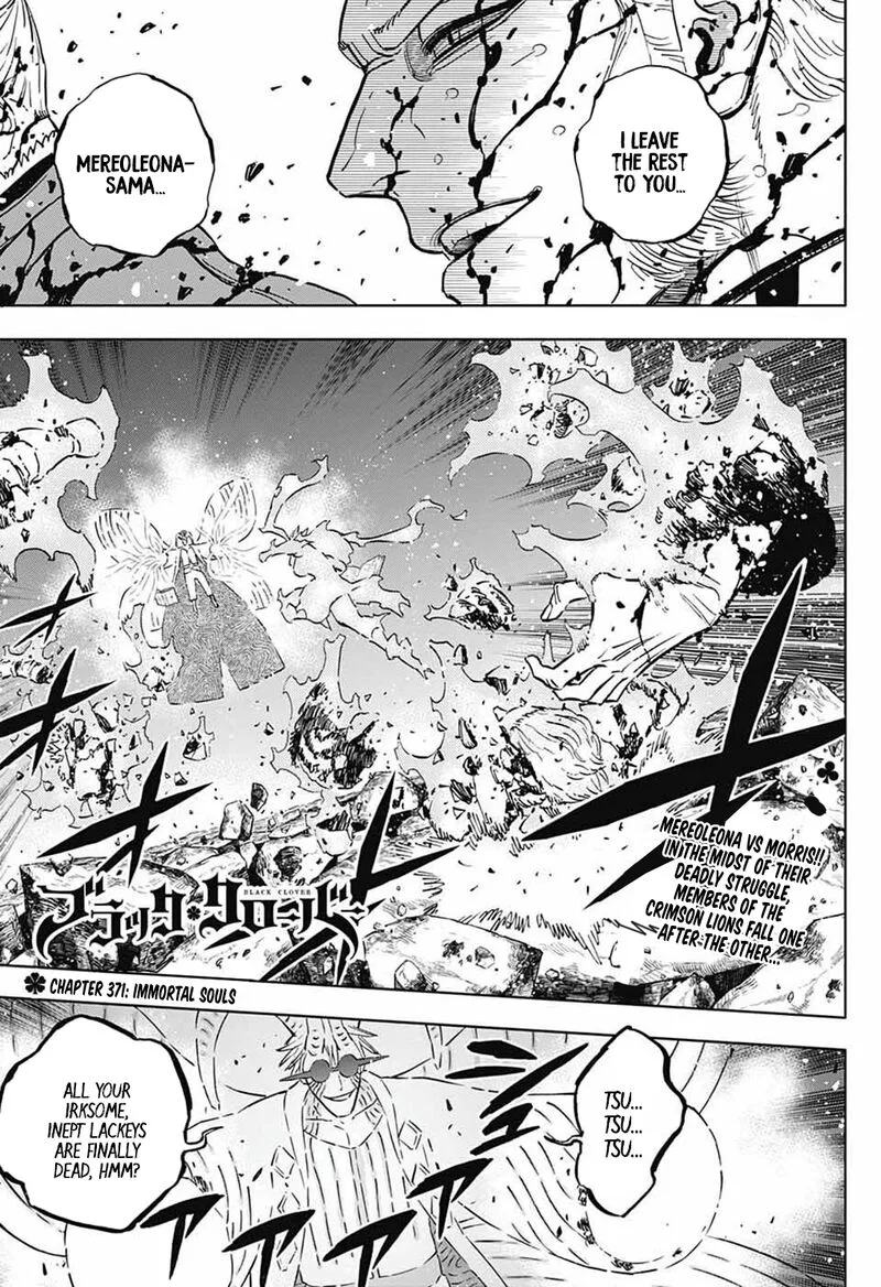 Black Clover Chapter 371 page 1