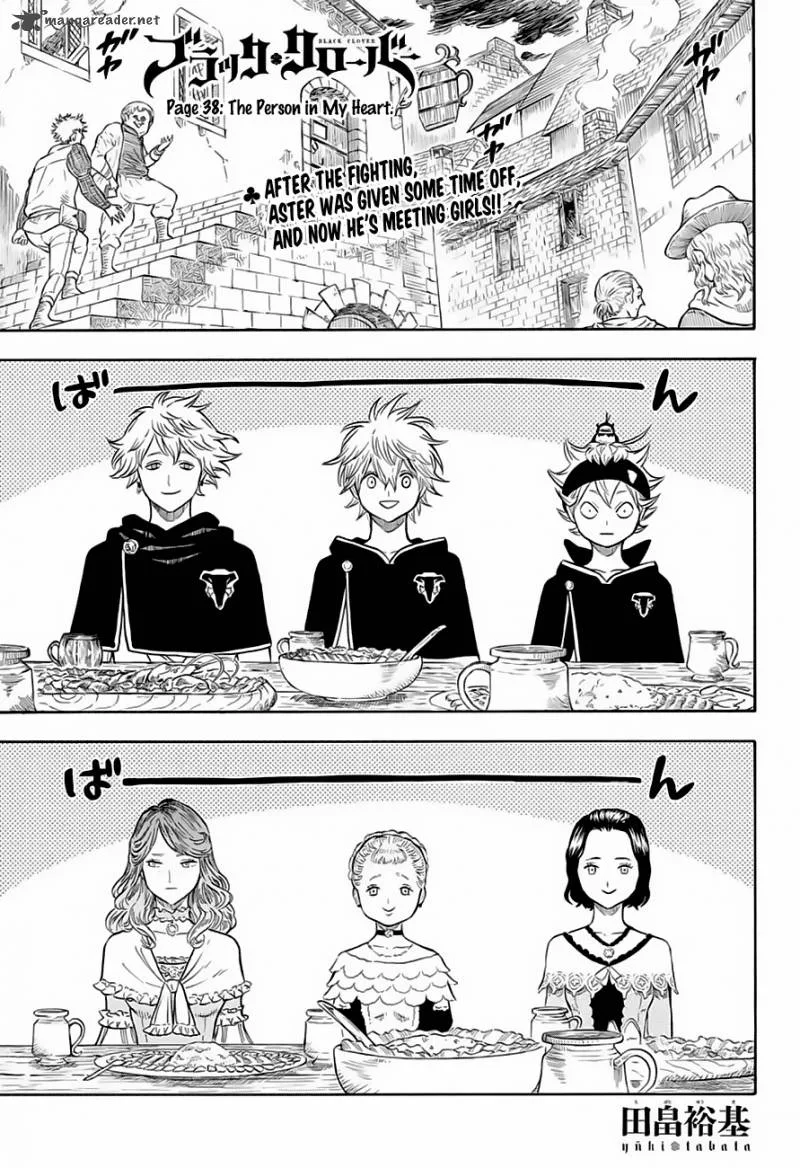 Black Clover Chapter 38 page 1