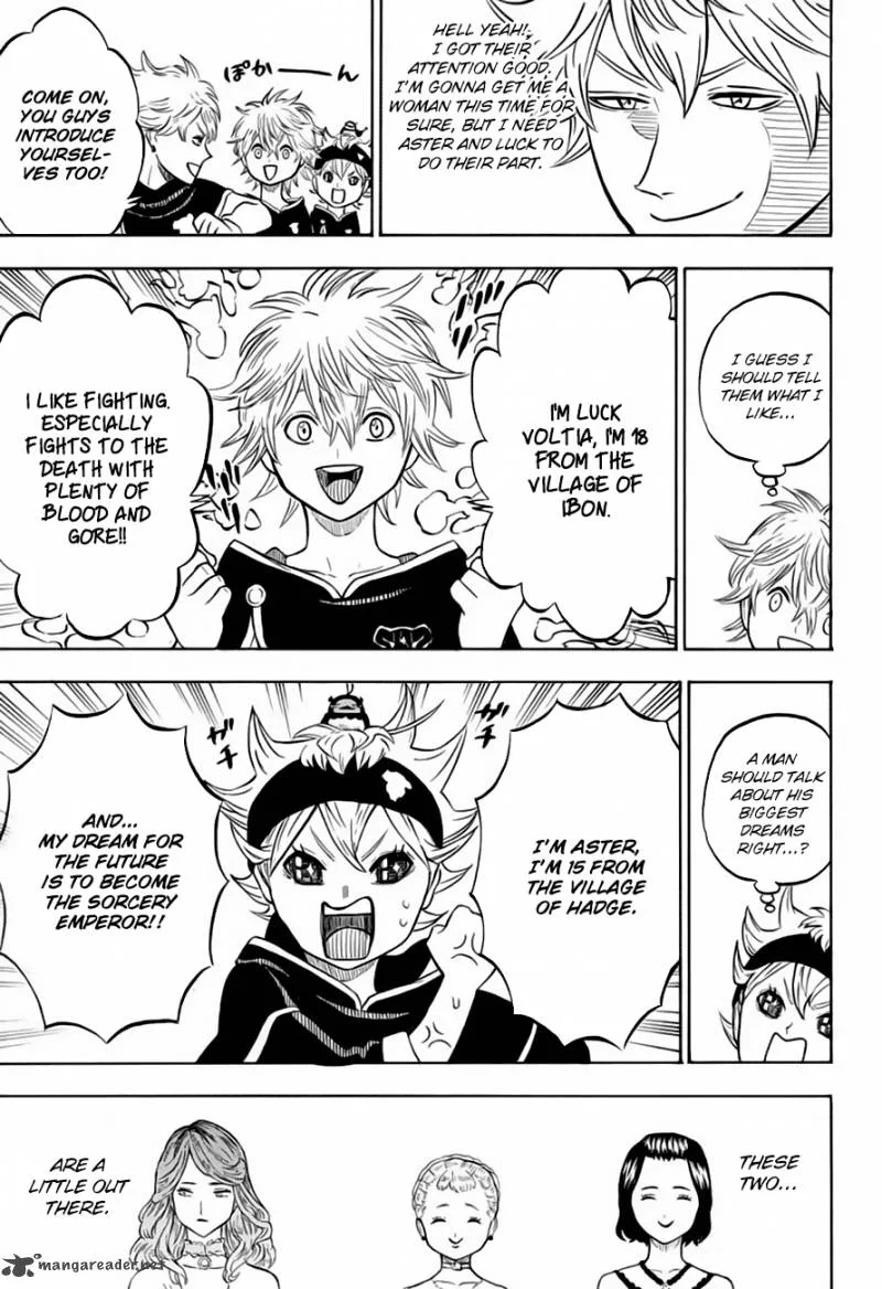 Black Clover Chapter 38 page 3