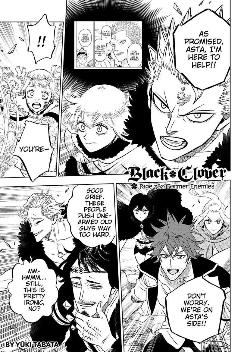 Black Clover Chapter 382 page 1