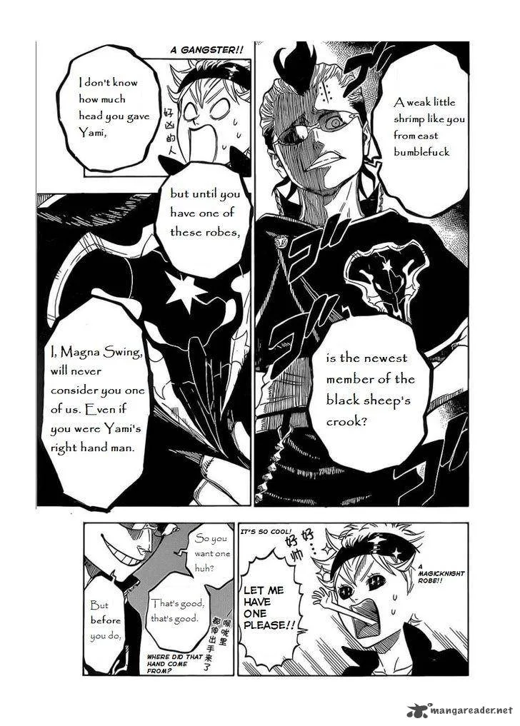 Black Clover Chapter 4 page 8