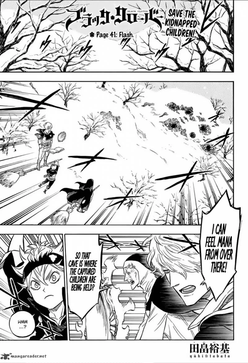 Black Clover Chapter 41 page 1