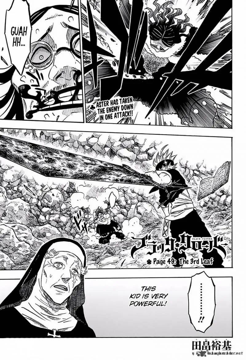 Black Clover Chapter 42 page 1