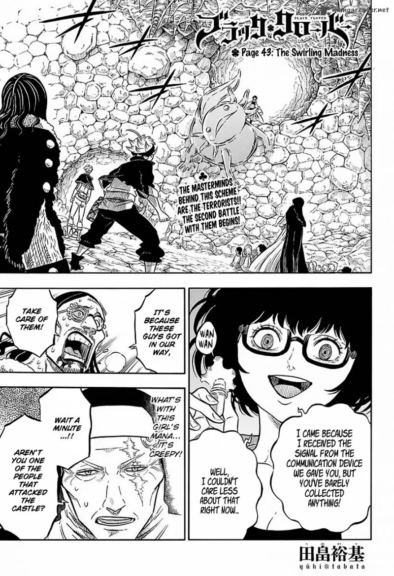 Black Clover Chapter 43 page 1