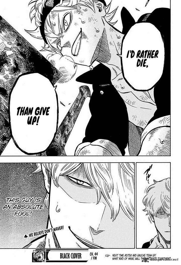 Black Clover Chapter 44 page 18