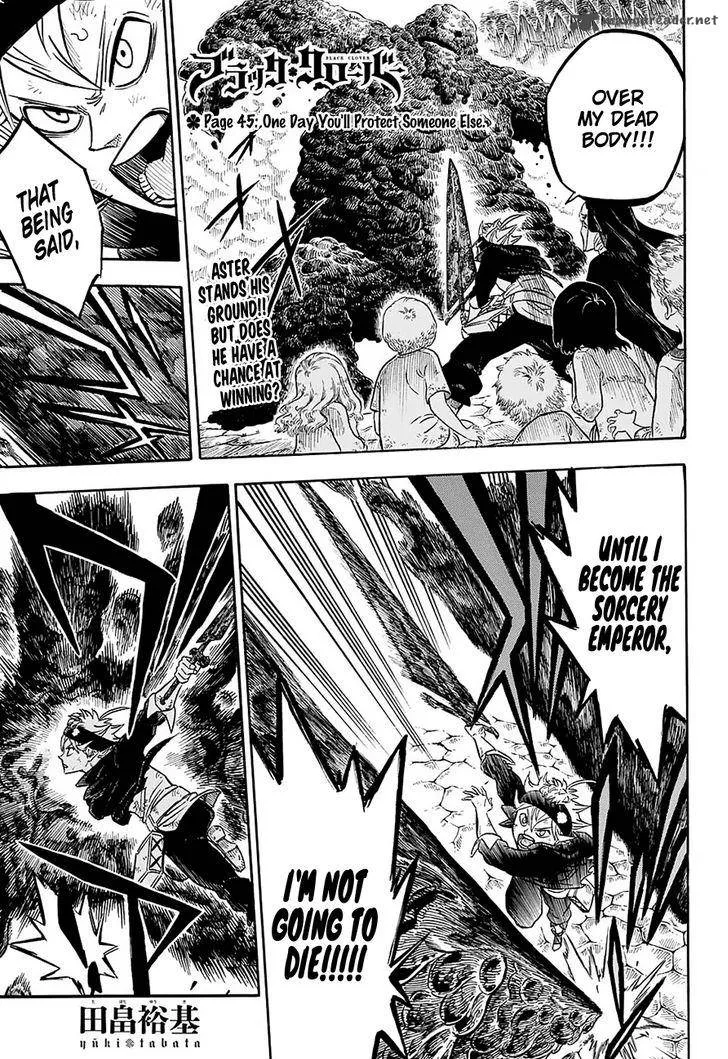 Black Clover Chapter 45 page 1