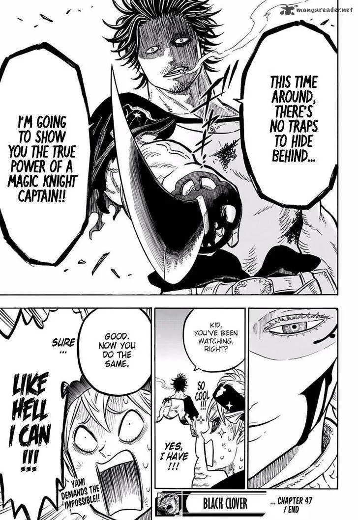 Black Clover Chapter 47 page 17
