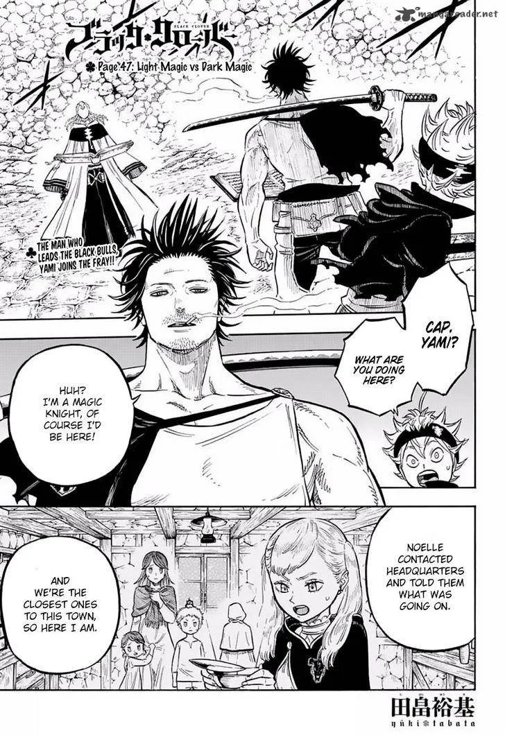 Black Clover Chapter 47 page 1
