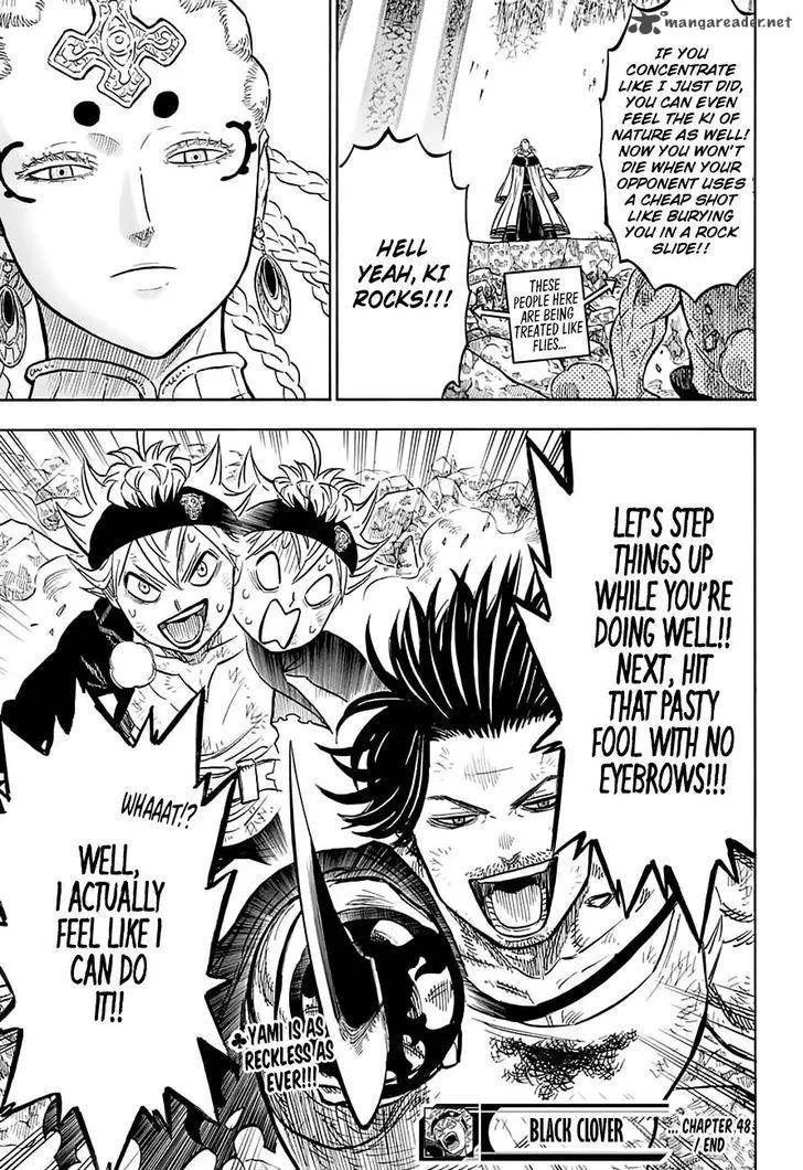 Black Clover Chapter 48 page 17