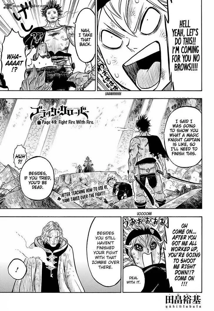 Black Clover Chapter 49 page 1