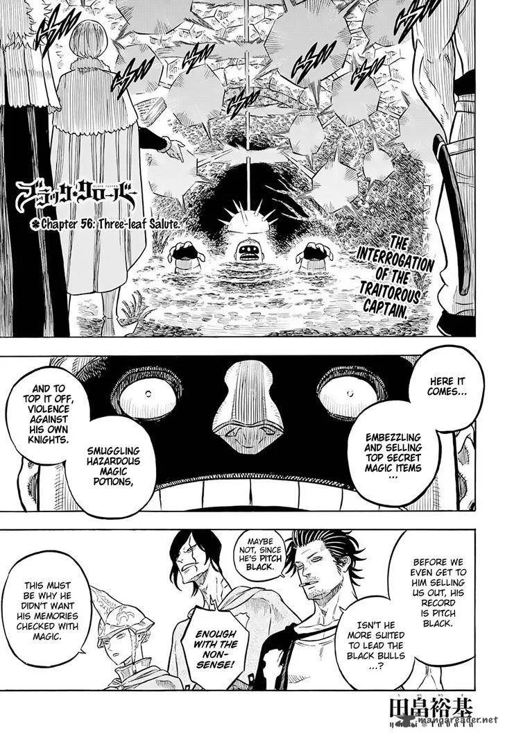 Black Clover Chapter 56 page 1