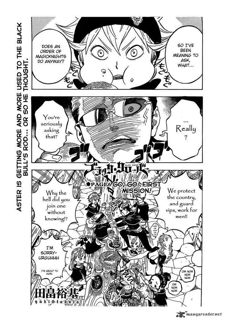 Black Clover Chapter 6 page 2