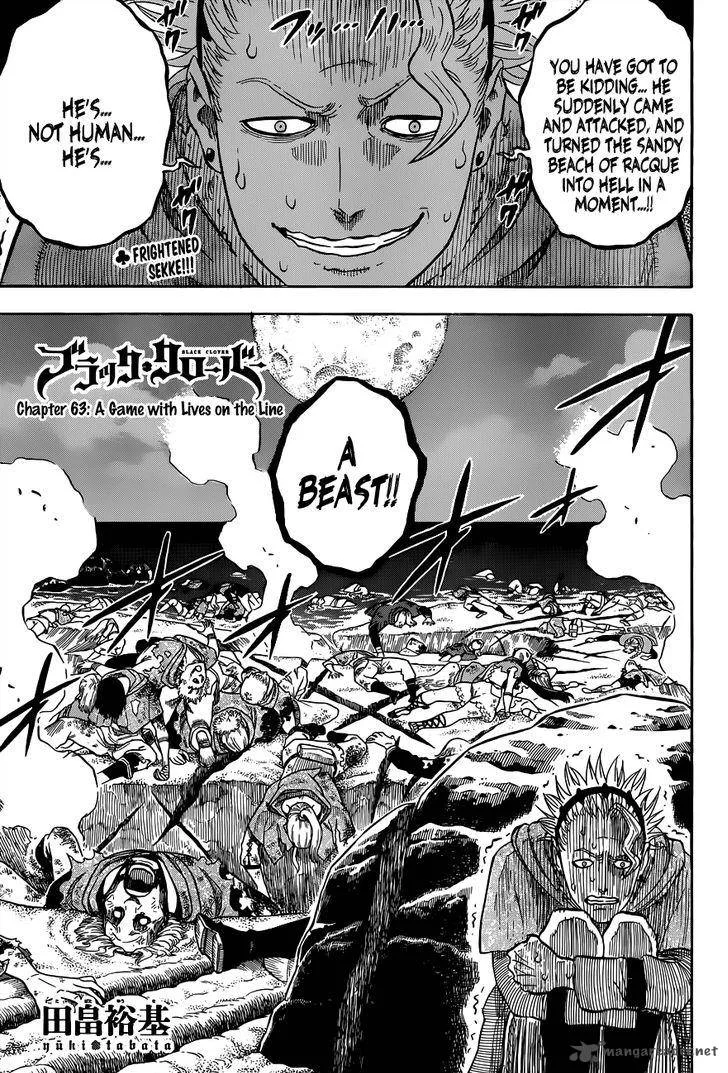 Black Clover Chapter 63 page 2