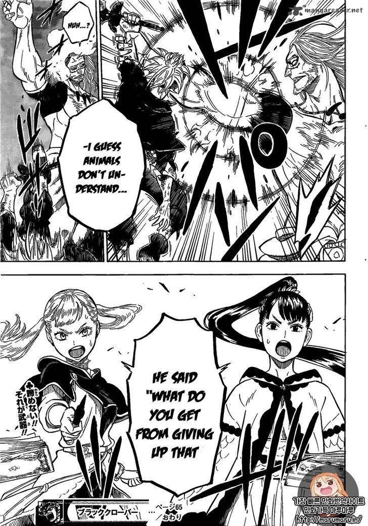 Black Clover Chapter 65 page 20