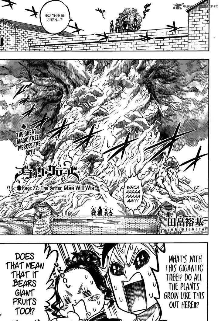 Black Clover Chapter 77 page 2