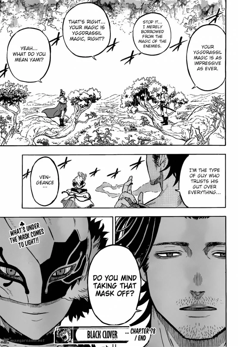 Black Clover Chapter 78 page 19