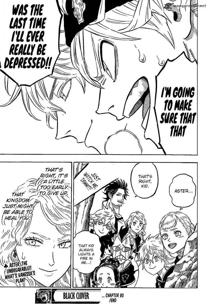 Black Clover Chapter 80 page 19