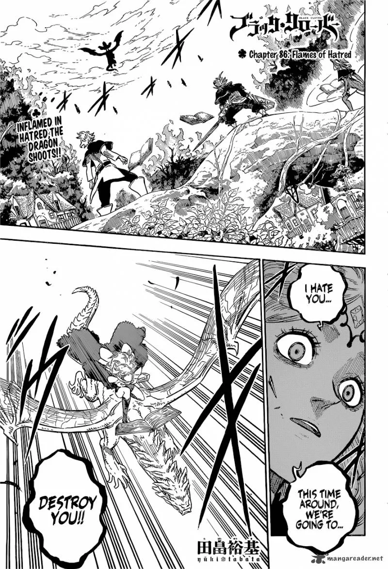 Black Clover Chapter 86 page 1