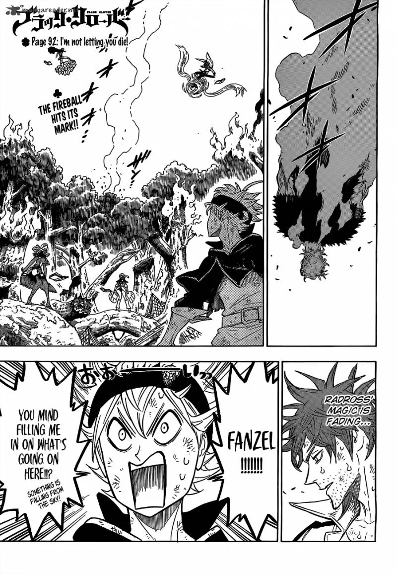 Black Clover Chapter 92 page 1