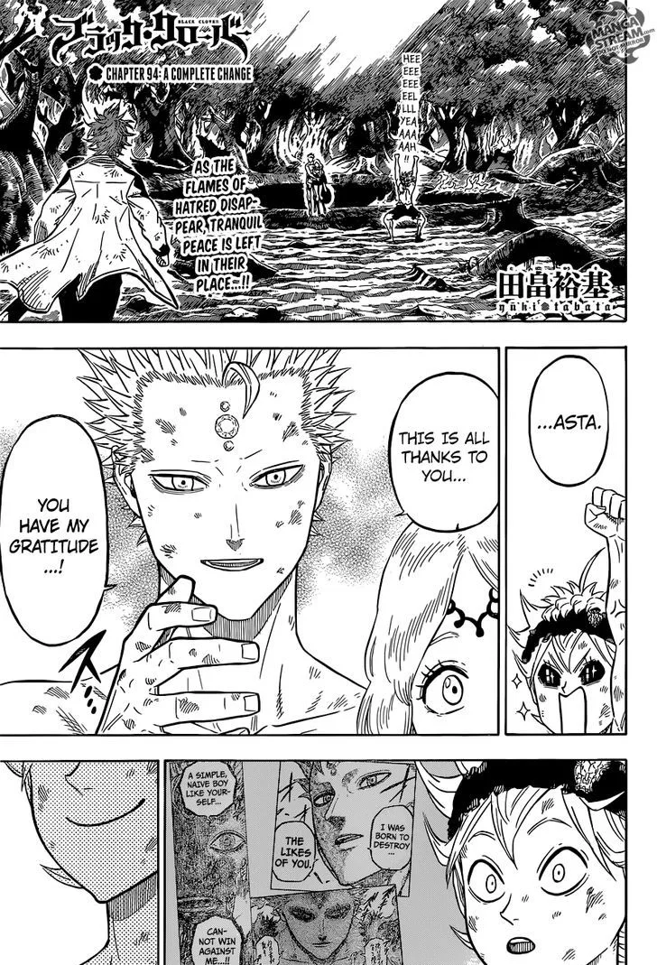 Black Clover Chapter 94 page 1