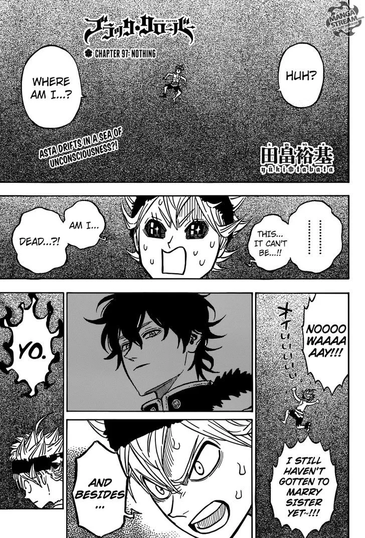 Black Clover Chapter 97 page 1