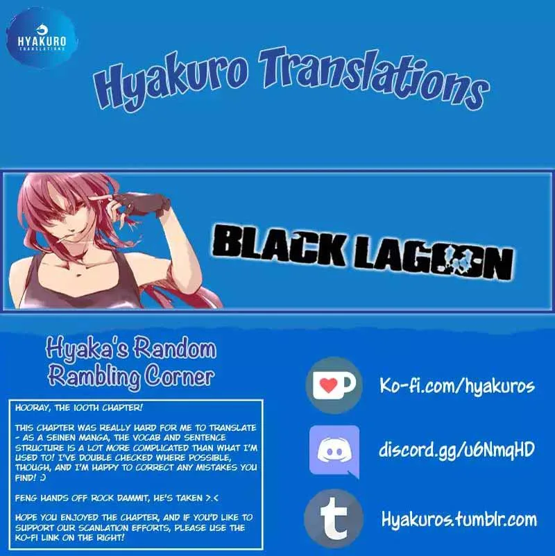 Black Lagoon Chapter 100 page 14