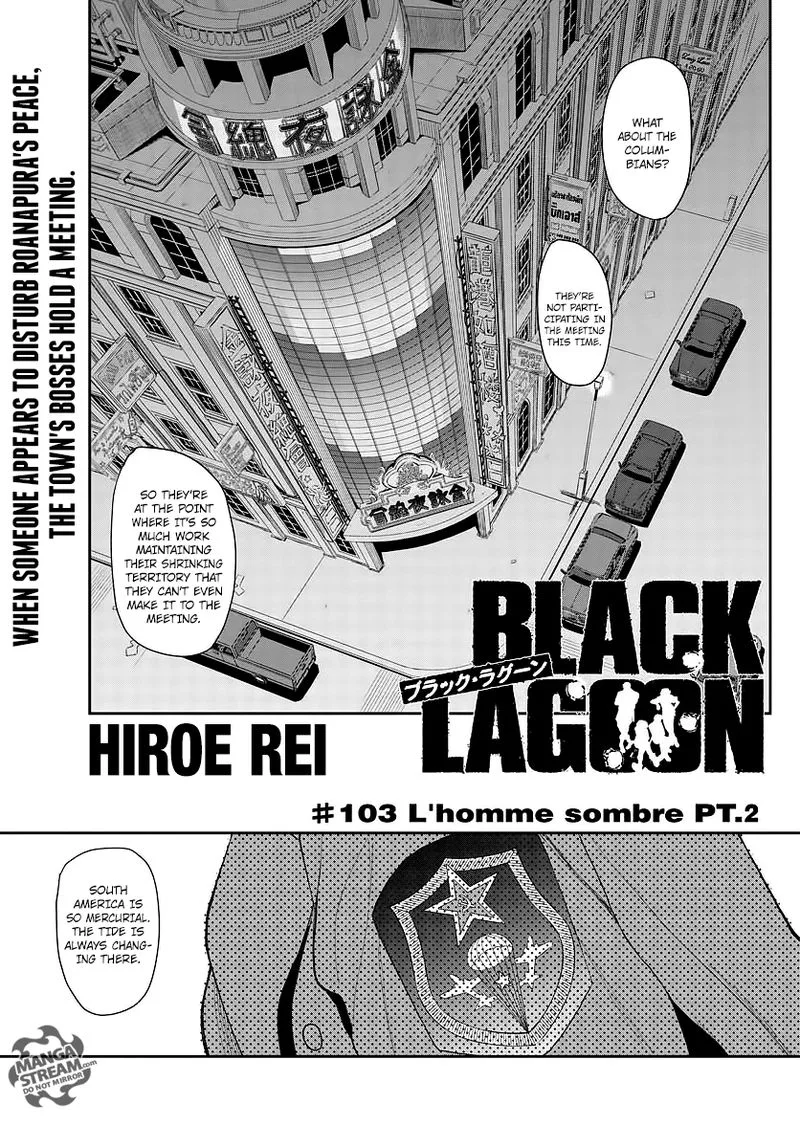 Black Lagoon Chapter 103 page 2