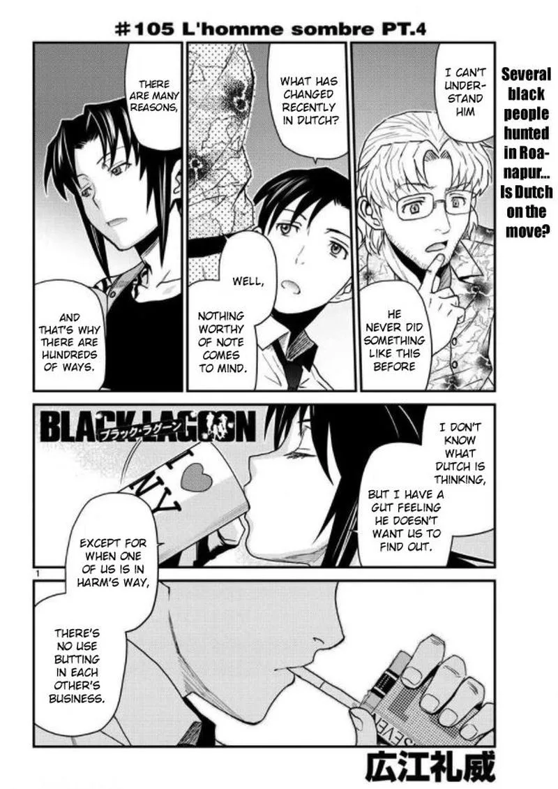 Black Lagoon Chapter 105 page 1
