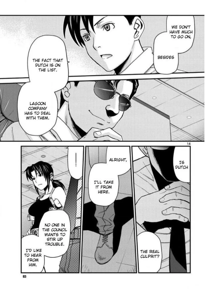 Black Lagoon Chapter 105 page 14