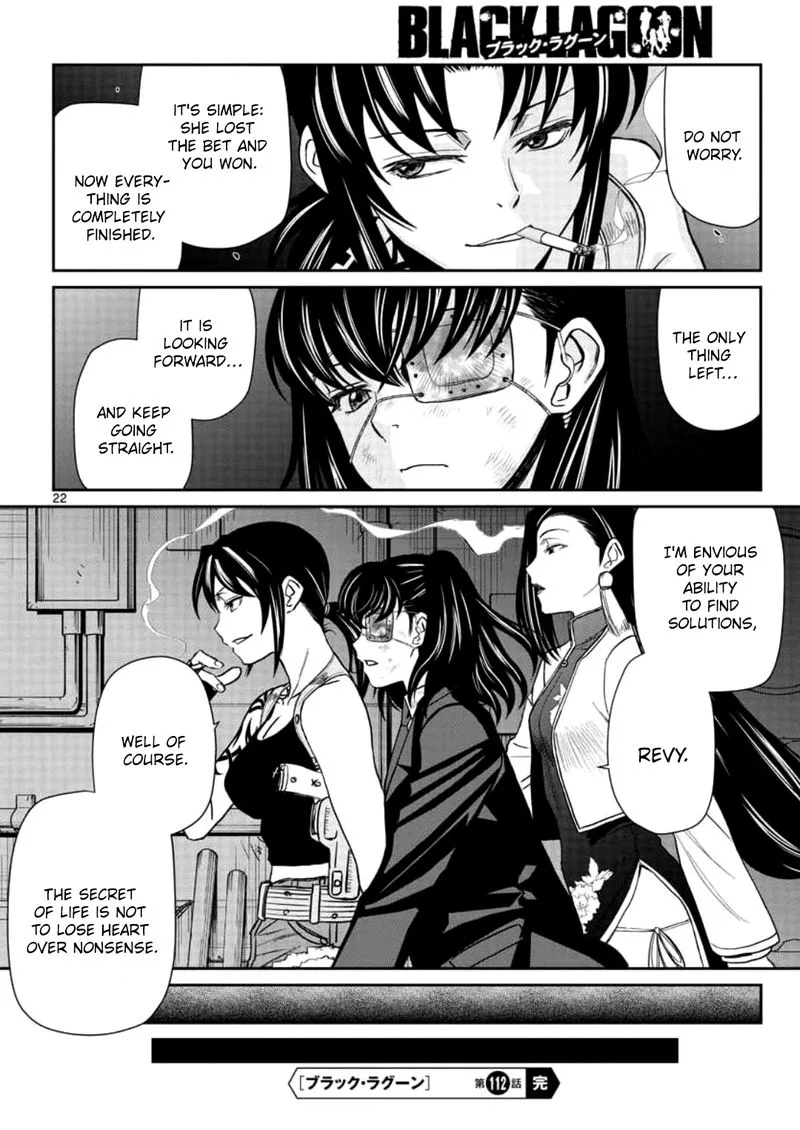 Black Lagoon Chapter 112 page 21