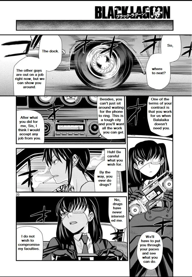 Black Lagoon Chapter 114 page 21