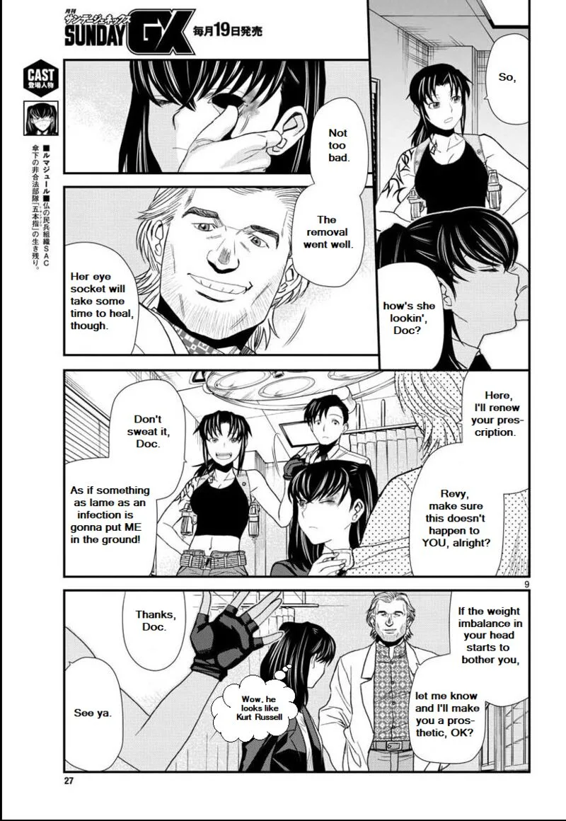 Black Lagoon Chapter 114 page 10